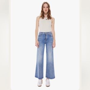 MOTHER The Fly Cut Tomcat Roller - Crashing Jeans
